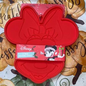 Disney Minnie Mouse Silicone Trivet Set